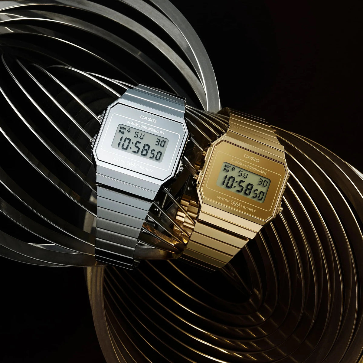 Casio Gold Tone Pure Vintage Digital A700WEVG-9A