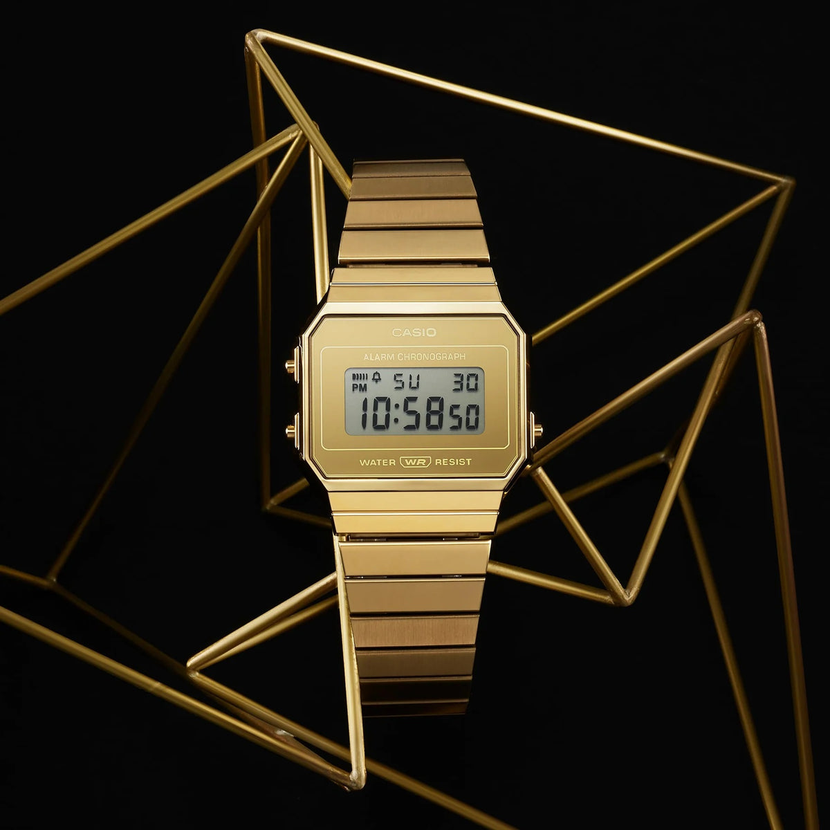 Casio Gold Tone Pure Vintage Digital A700WEVG-9A