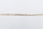 9ct Gold Solid Mens Curb Bracelet 22cms