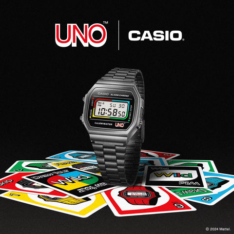 Casio Vintage Uno Collaboration Digital Watch A168WEUC-1A