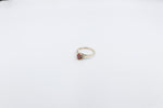 9ct Gold Mystic Topaz Ring with Diamonds