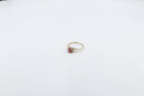 9ct Gold Mystic Topaz Ring with Diamonds