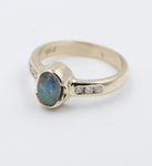 9ct Gold Opal Ring ALX17