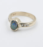 9ct Gold Opal Ring ALX17