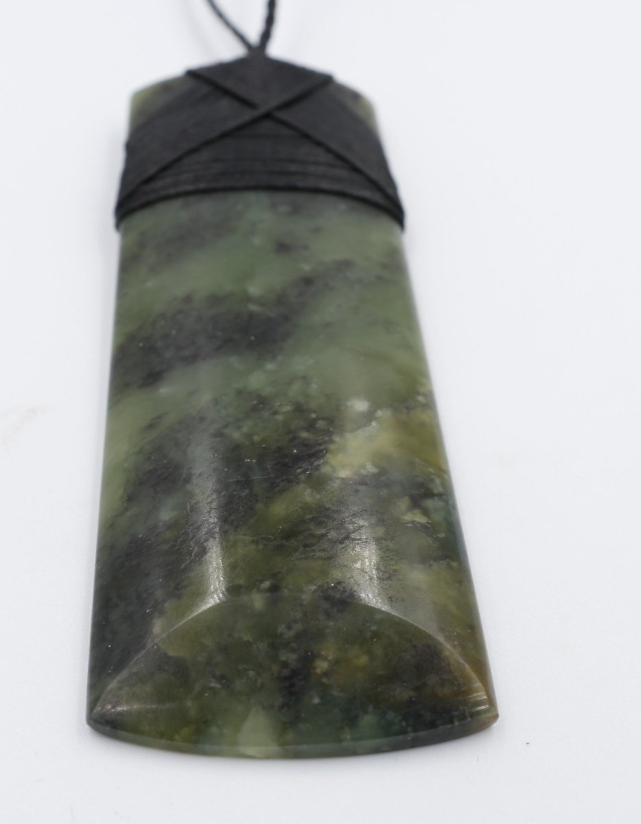New Zealand Greenstone Toki  115mm