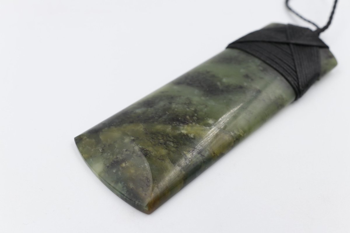 New Zealand Greenstone Toki  115mm