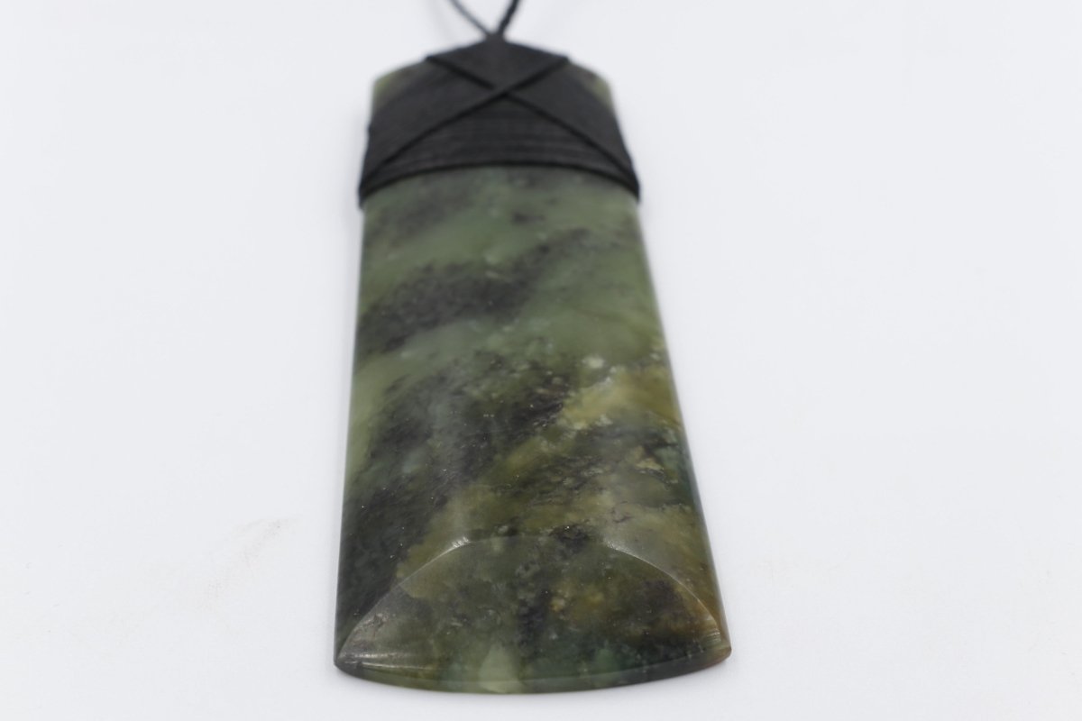 New Zealand Greenstone Toki  115mm