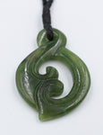 New Zealand Greenstone Koru MJ23