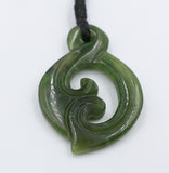 New Zealand Greenstone Koru MJ23