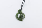 New Zealand Greenstone Koru MJ23