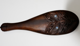 Wooden Patu with Koru Design