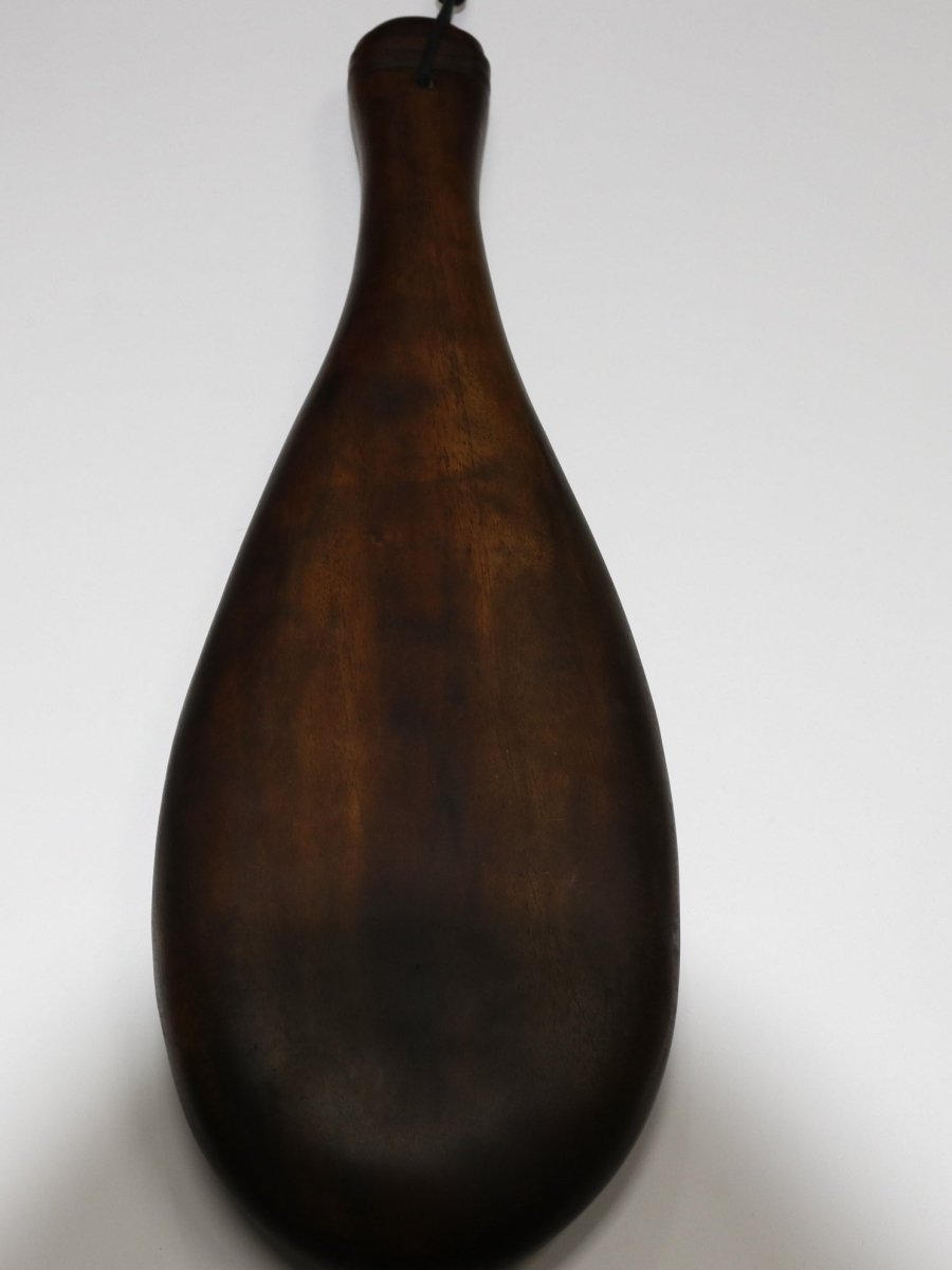 Wooden Patu with Koru Design