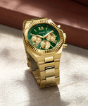 GUESS Mens Equity Gold Tone Multi-function Watch GW0703G2