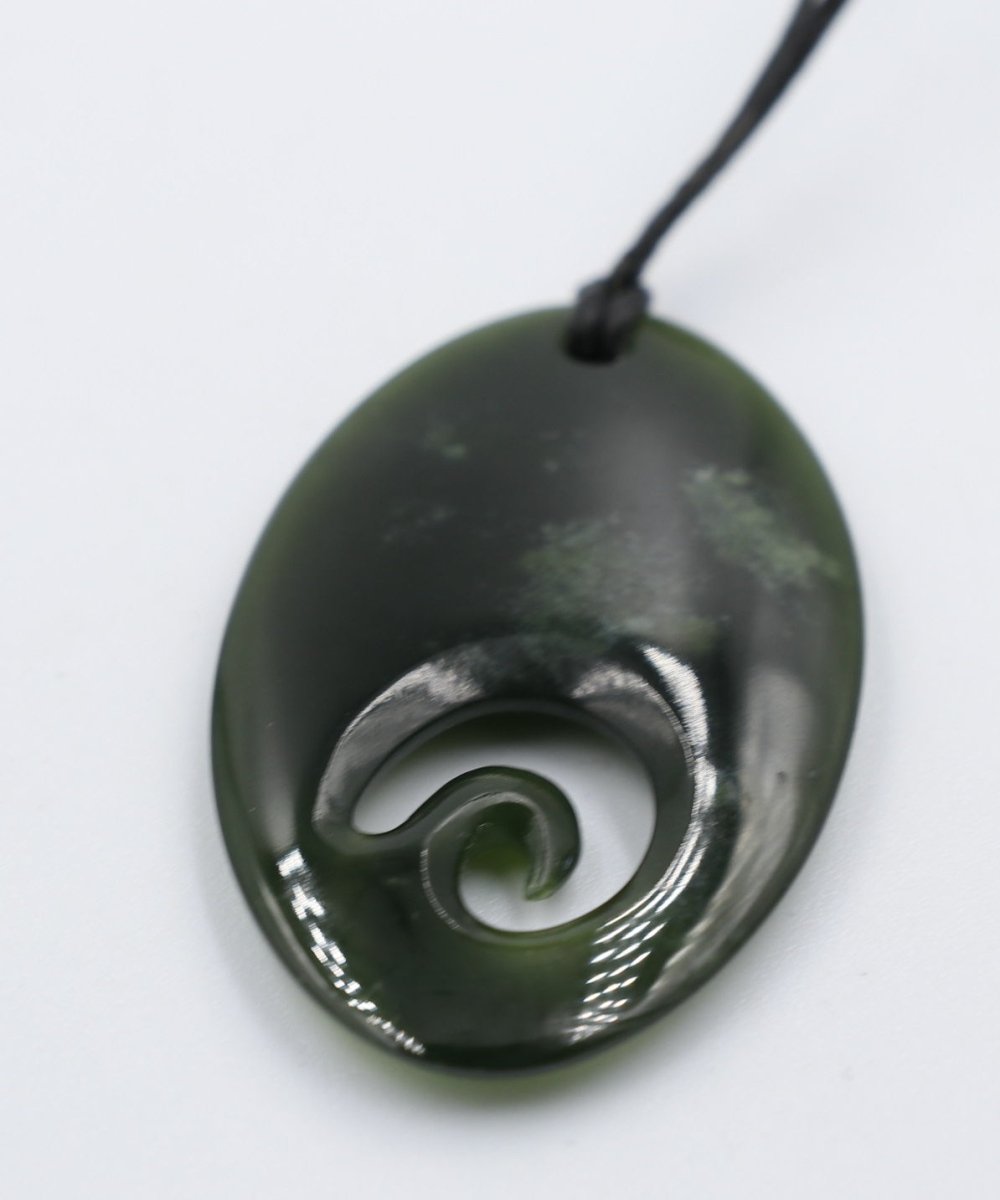 New Zealand Greenstone Koru