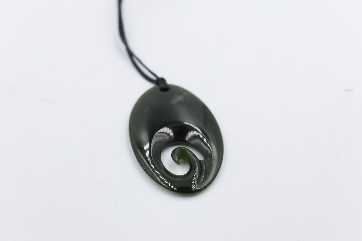 New Zealand Greenstone Koru
