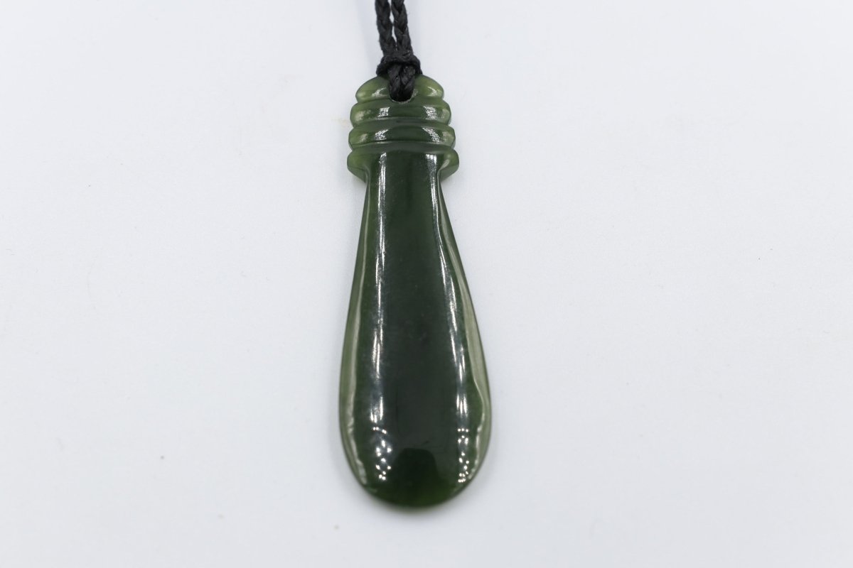 New Zealand Greenstone  Polished Mere 65mm