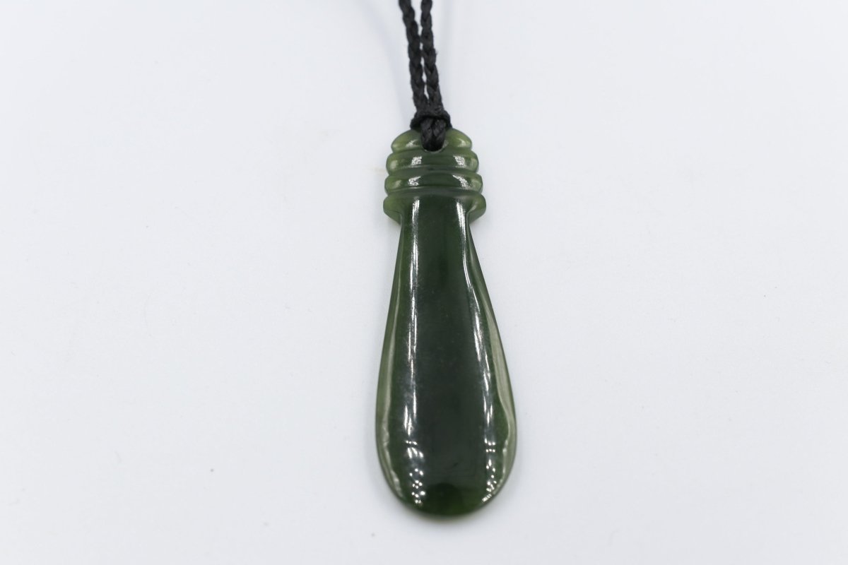 New Zealand Greenstone  Polished Mere 65mm