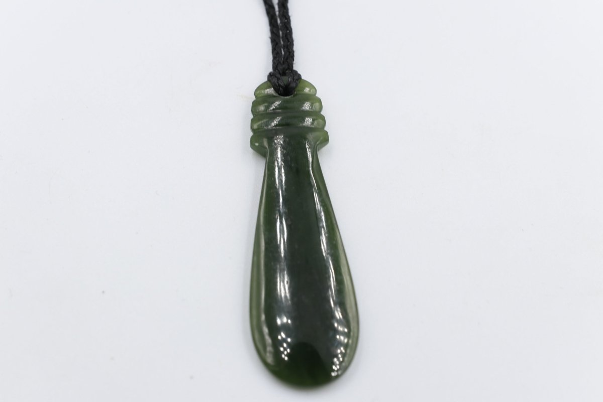 New Zealand Greenstone  Polished Mere 65mm