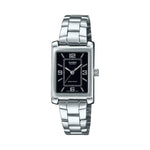 Casio Ladies Silver Standard Analogue Watch - LTP1234DD-1A