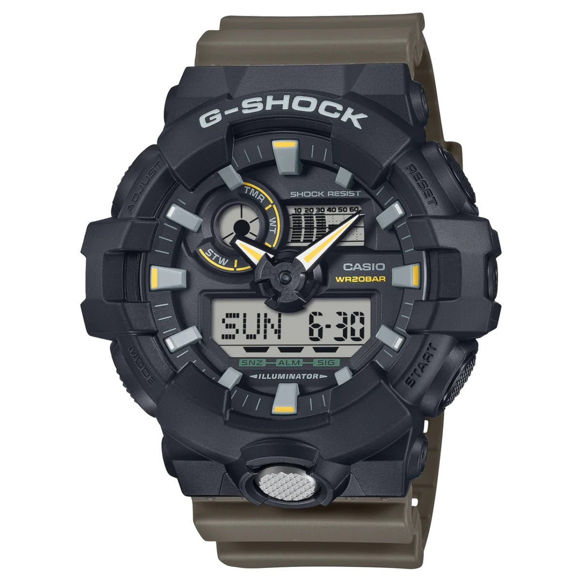 Gshock Utility Ana Digital GA710TU-1A3