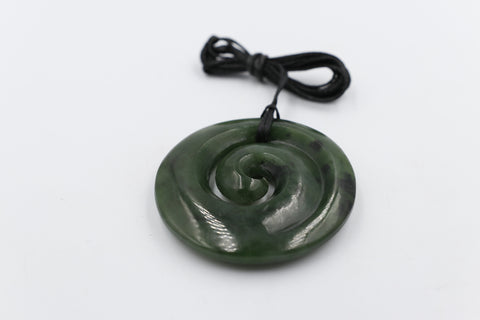 New Zealand Greenstone Koru