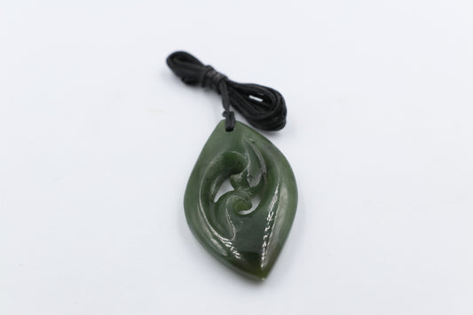 New Zealand Greenstone Koru