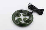 New Zealand Greenstone Quad Koru