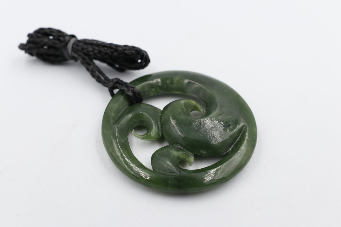 New Zealand Greenstone Triple Koru