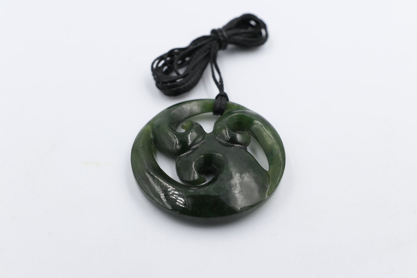 New Zealand Greenstone Triple Koru