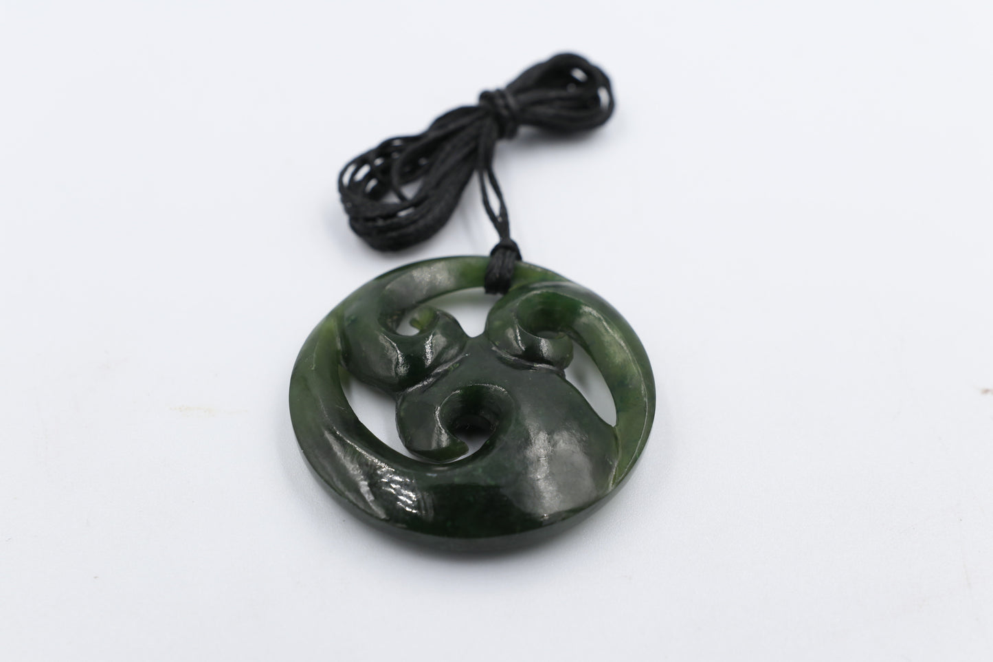 New Zealand Greenstone Triple Koru