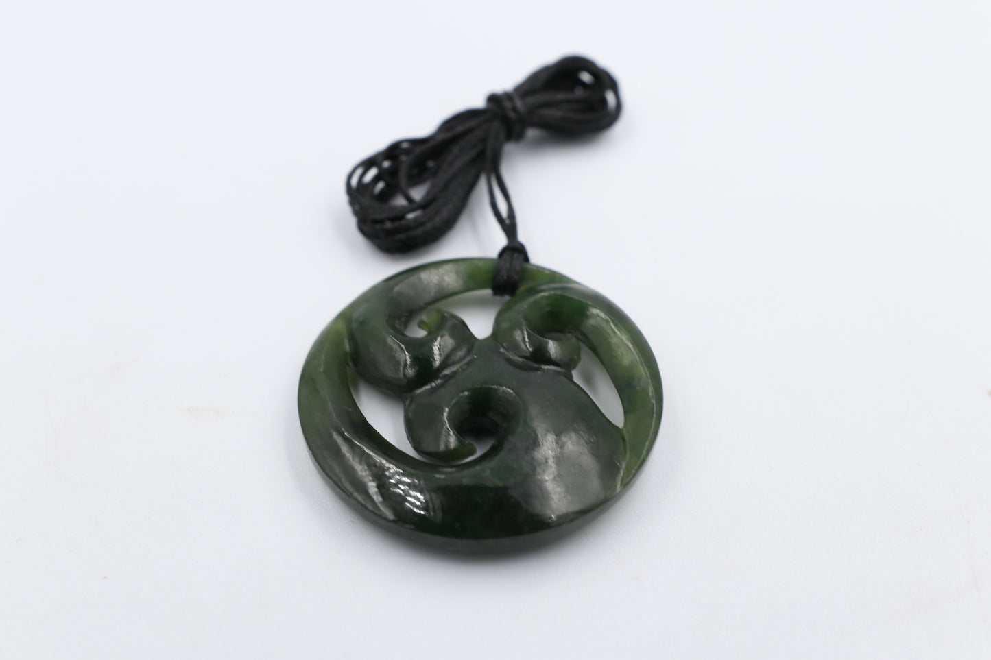 New Zealand Greenstone Triple Koru