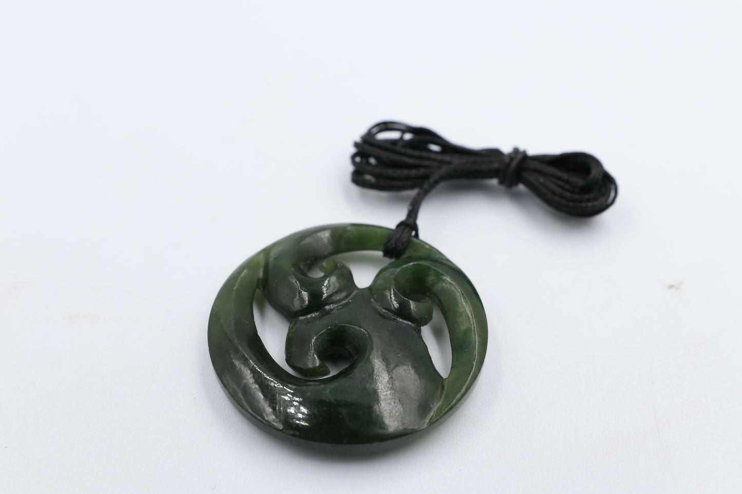 New Zealand Greenstone Triple Koru