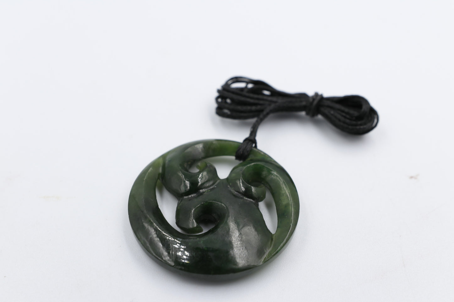 New Zealand Greenstone Triple Koru