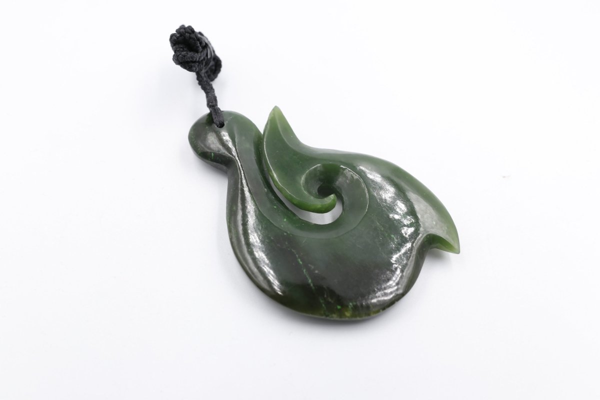 New Zealand Greenstone Fish Hook