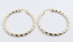 9ct Gold Fancy Hoops 300BC514/99