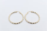9ct Gold Fancy Hoops 300BC514/99