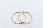 9ct Gold Fancy Hoops 300BC514/99