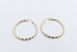 9ct Gold Fancy Hoops 300BC514/99