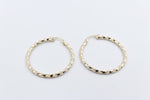 9ct Gold Fancy Hoops 300BC514/99