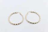 9ct Gold Fancy Hoops 300BC514/99