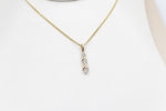 10K Gold Diamond Pendent TDW 0.33ct