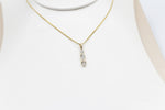 10K Gold Diamond Pendent TDW 0.33ct