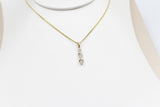 10K Gold Diamond Pendent TDW 0.33ct