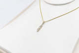 10K Gold Diamond Pendent TDW 0.33ct