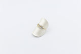10K Gold Double Heart Diamond set ring