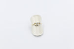 10K Gold Double Heart Diamond set ring