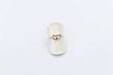 10K Gold Double Heart Diamond set ring