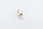 10K Gold Emerald & Diamond Set ring