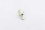 10K Gold Emerald & Diamond Set ring