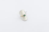 10K Gold Emerald & Diamond Set ring